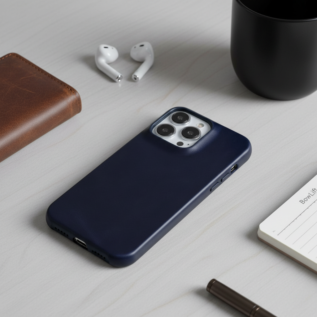 Premium Leather Protective iPhone Case - Cofik
