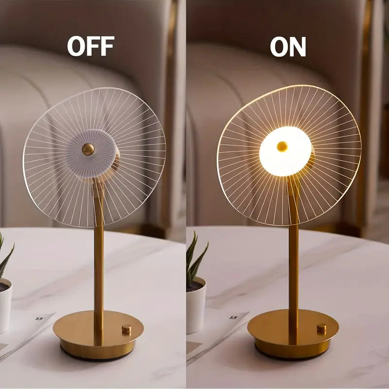 Slim LED Office Desk Lamp with Adjustable Arm