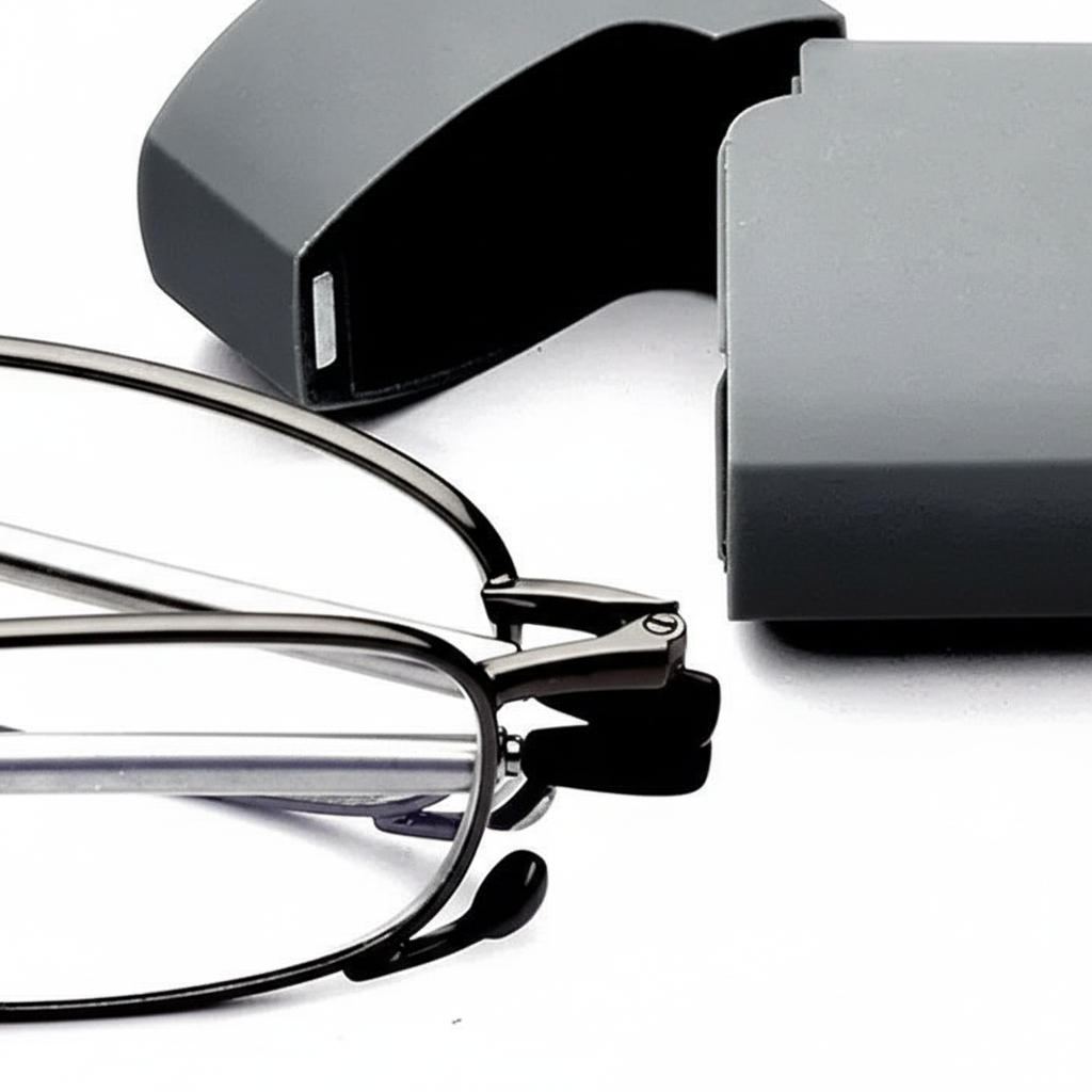 Compact Travel Reading Glasses with Storage Case