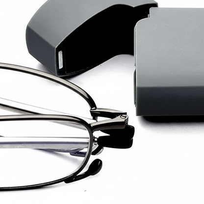 Compact Travel Reading Glasses with Storage Case