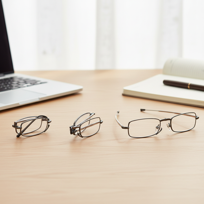 Compact Travel Reading Glasses with Storage Case
