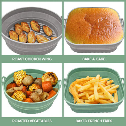 Non Stick Air Fryer Grill Mat Reusable Baking Tray