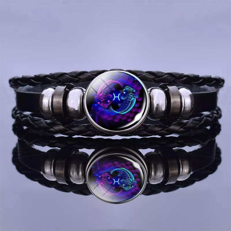 Astrology Zodiac Sign Charm Bracelet