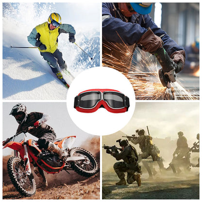 Classic Biker Retro Goggles