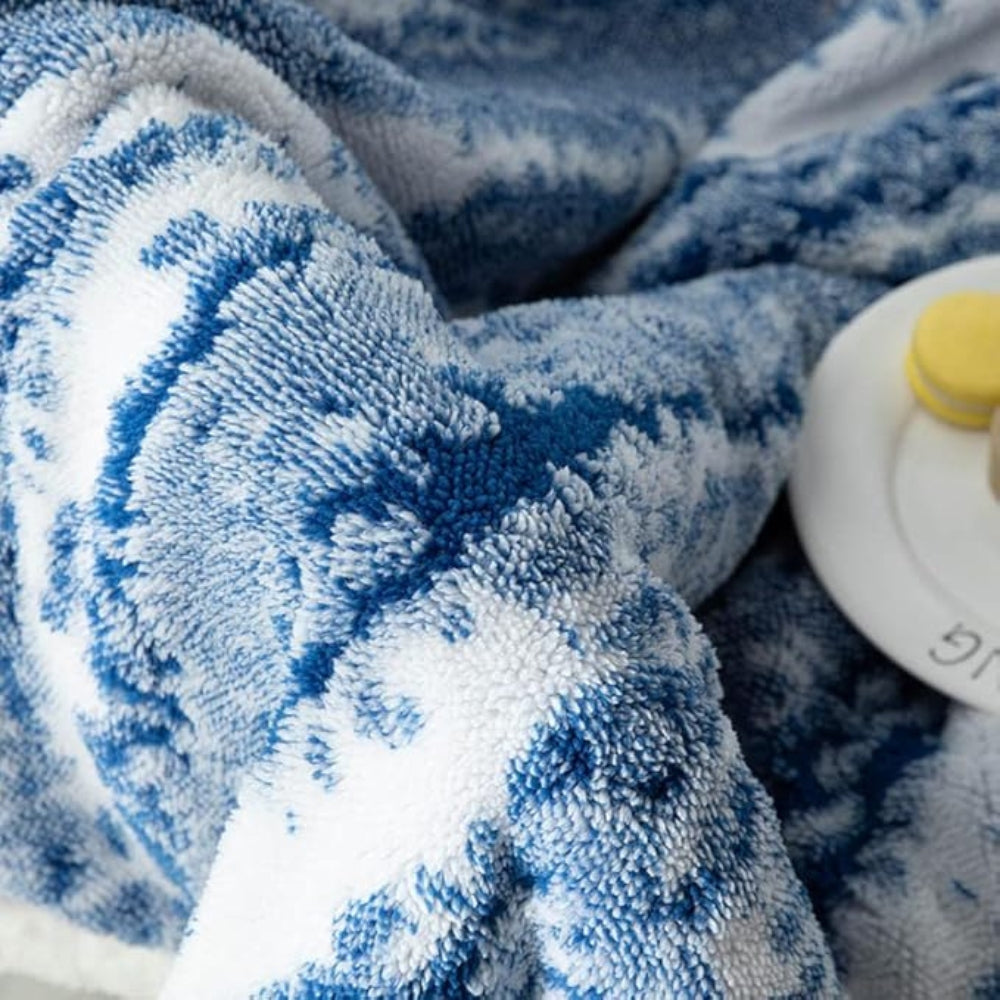 Plush Fuzzy Velvet Throw Blanket