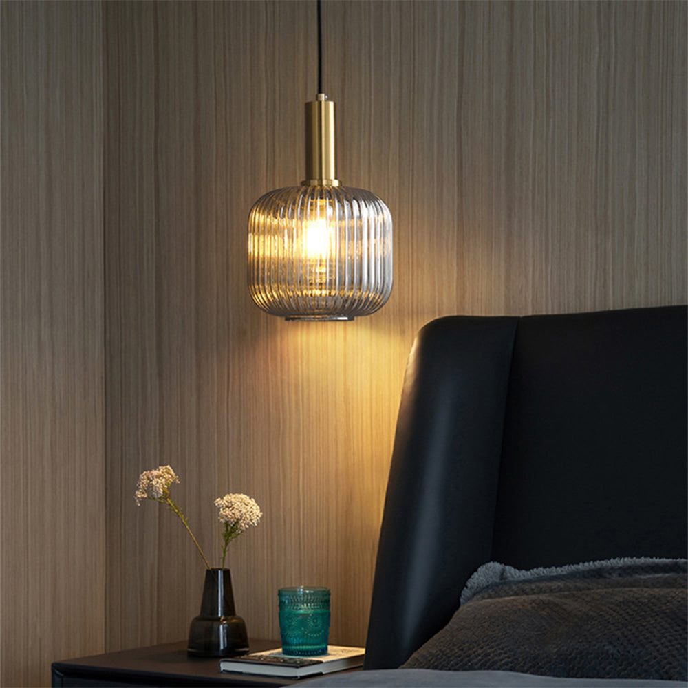 Classic Colorful Glass Pendant Light Fixture