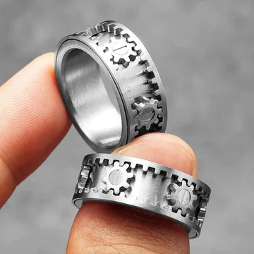 Cofik | Stainless Steel Fidget Ring