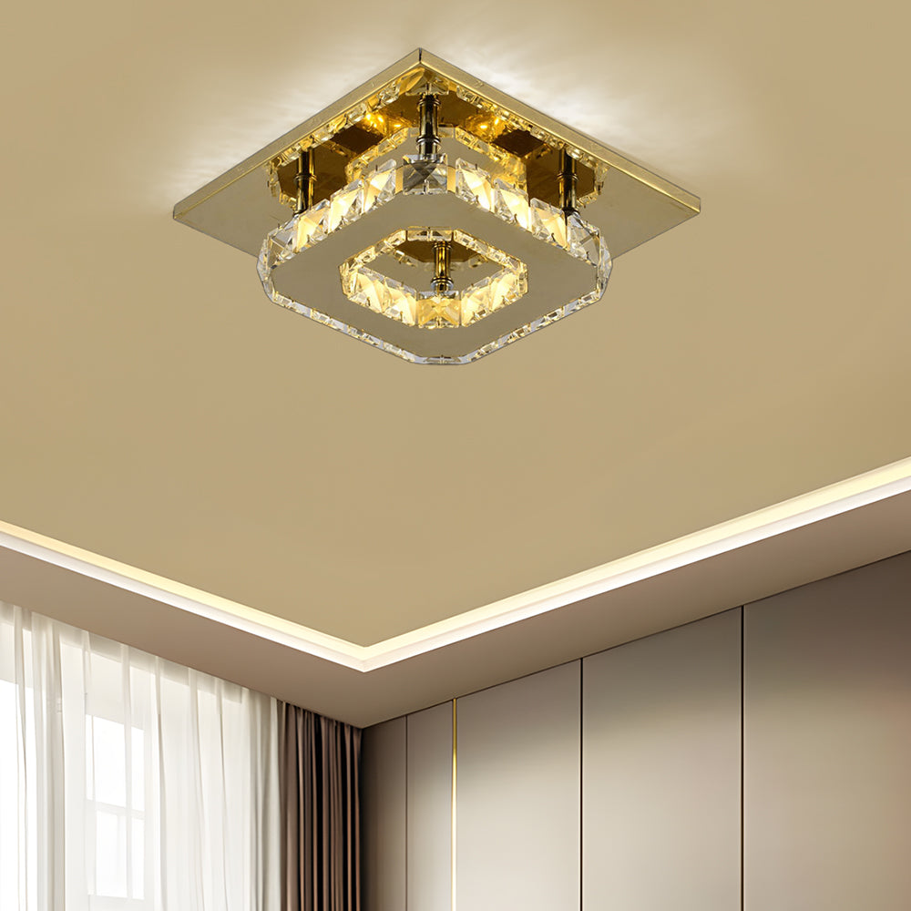 Luxury Glass LED Downlight Ceiling Lamp