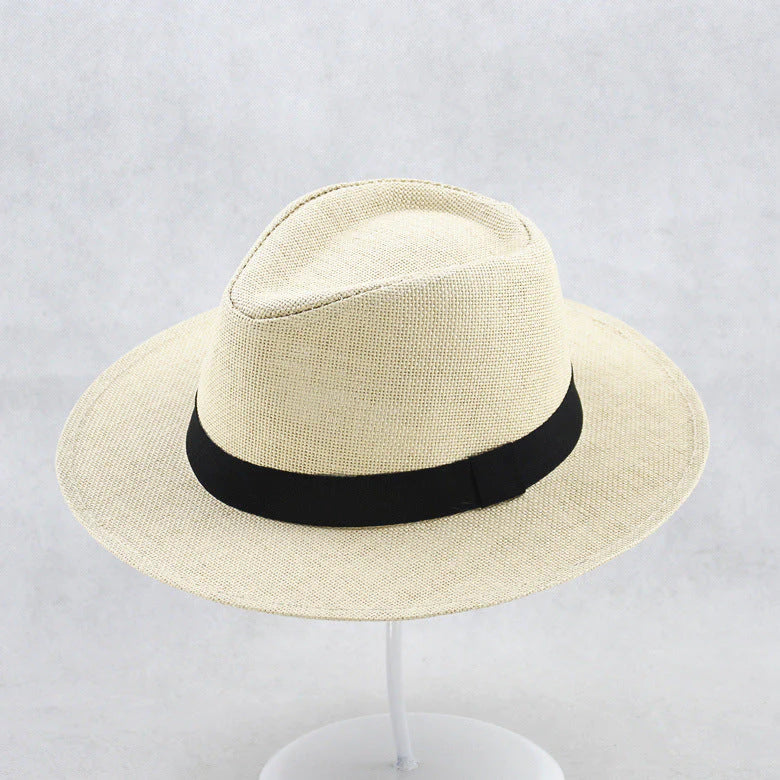 Natural Fiber Panama Sun Hat
