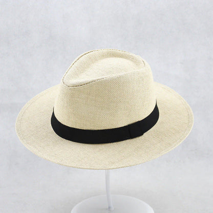 Natural Fiber Panama Sun Hat
