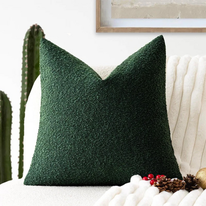 Soft Boucle Throw Pillow Cover 45x45cm Home Decor Cushion