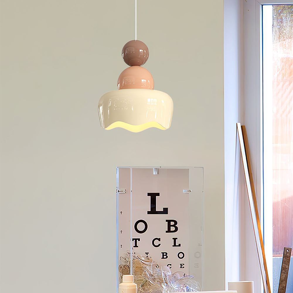 Bright White Hanging Bedside Lamp - Cofik