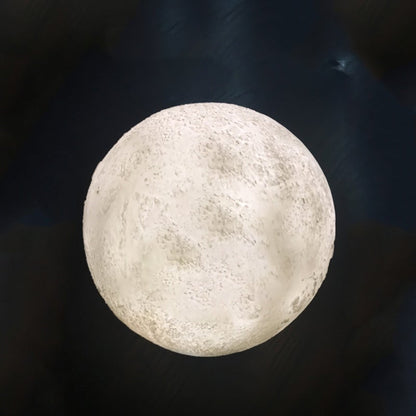 Compact Portable 3D Moon LED Desk Lamp