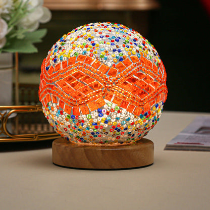 Colorful Mosaic LED Table Lamp