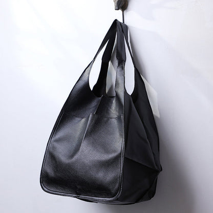 Large Genuine Leather Shoulder Bag