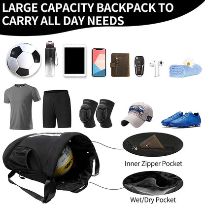 Big Durable Gym Tote Backpack