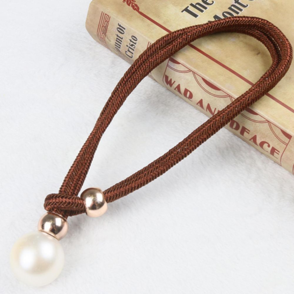 Shiny Beaded Curtain Tiebacks 2 Pack