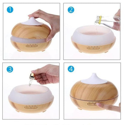 Natural Wood Aroma Diffuser