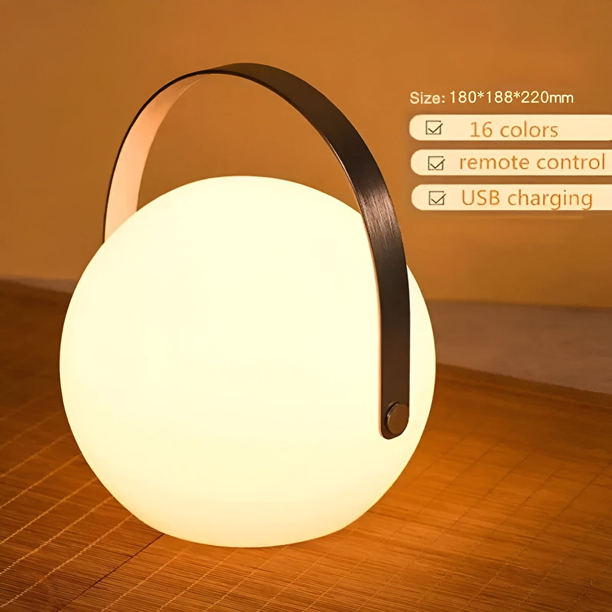 Colorful LED Portable Waterproof Light