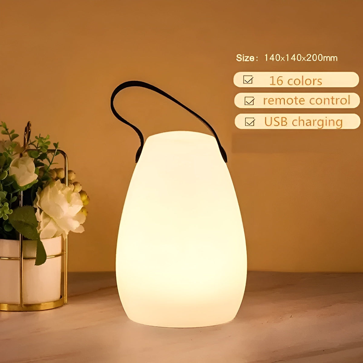 Colorful LED Portable Waterproof Light