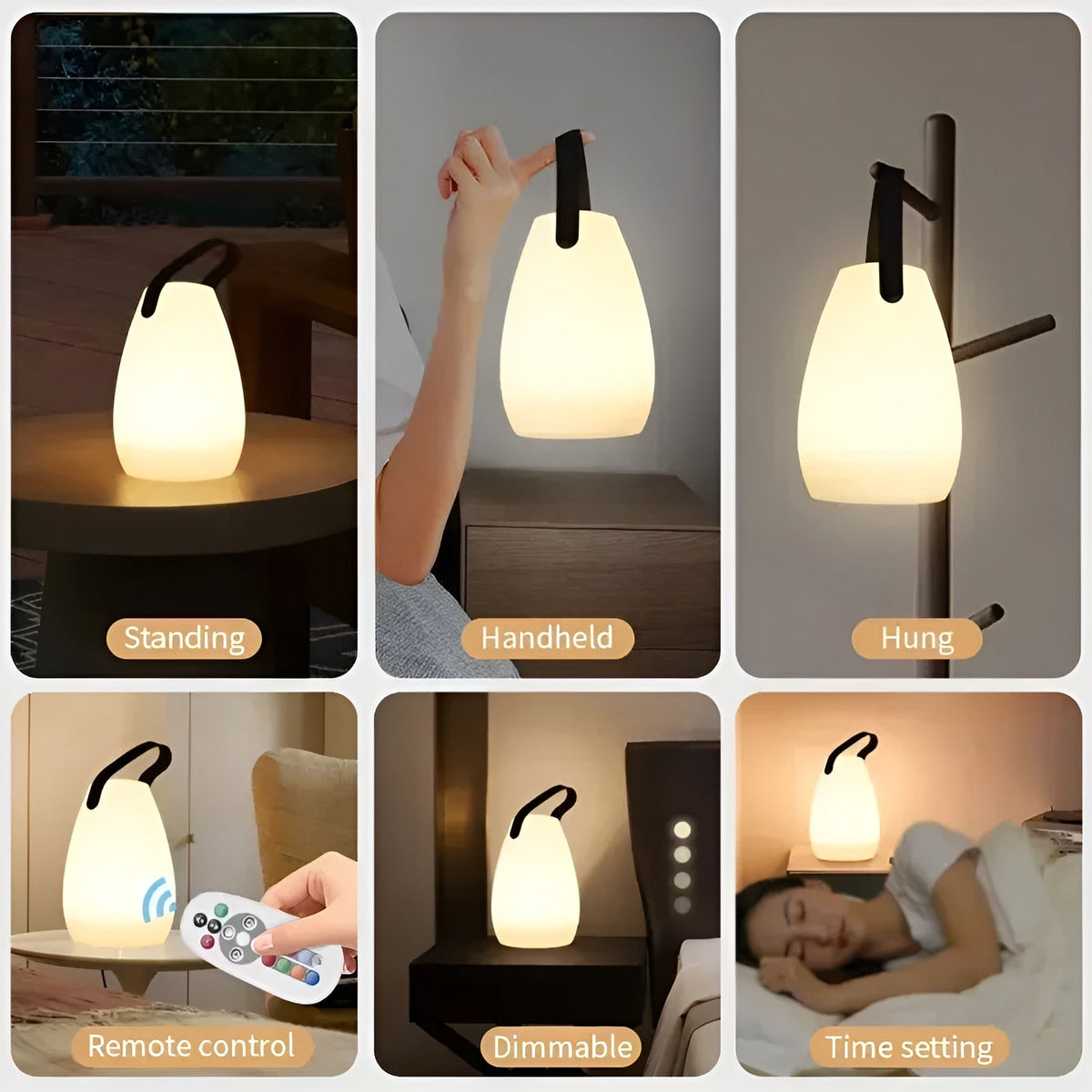 Colorful LED Portable Waterproof Light