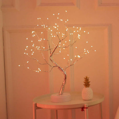Warm Copper LED Desk Lamp Nightlight