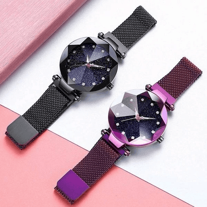 Glittering Night Sky Women's Watch
