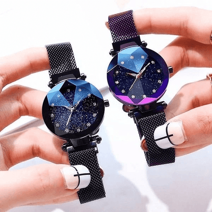 Glittering Night Sky Women's Watch