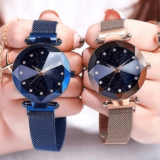 Glittering Night Sky Women's Watch