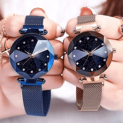 Glittering Night Sky Women's Watch