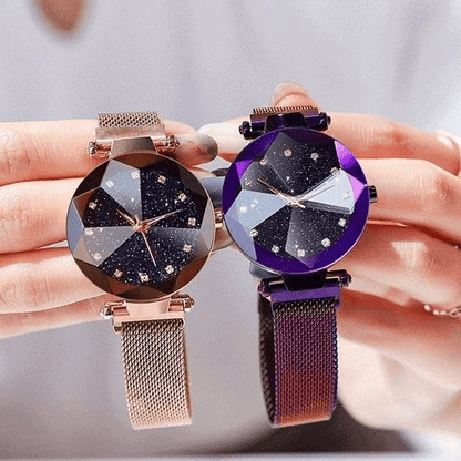 Glittering Night Sky Women's Watch