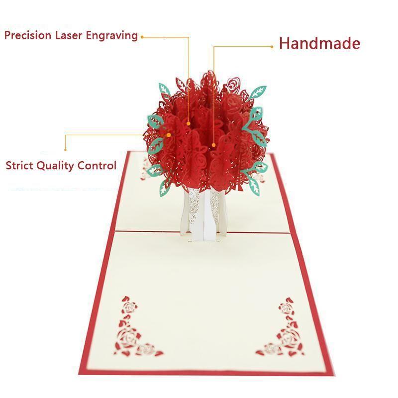 Lovely Flower 3D Greeting Card
