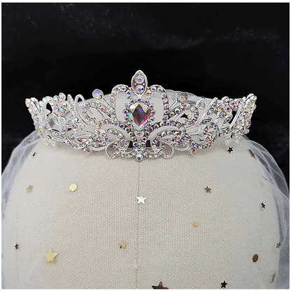 Sparkling Crystal Bridal Crown Headband
