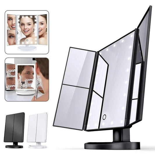 Bright LED Illuminated Cosmetic Mirror - Cofik