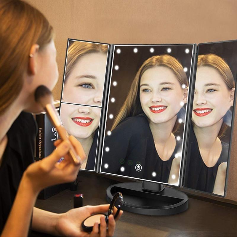 Bright LED Illuminated Cosmetic Mirror
