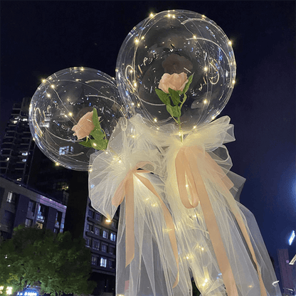 Glowing LED Rose Flower Arrangement