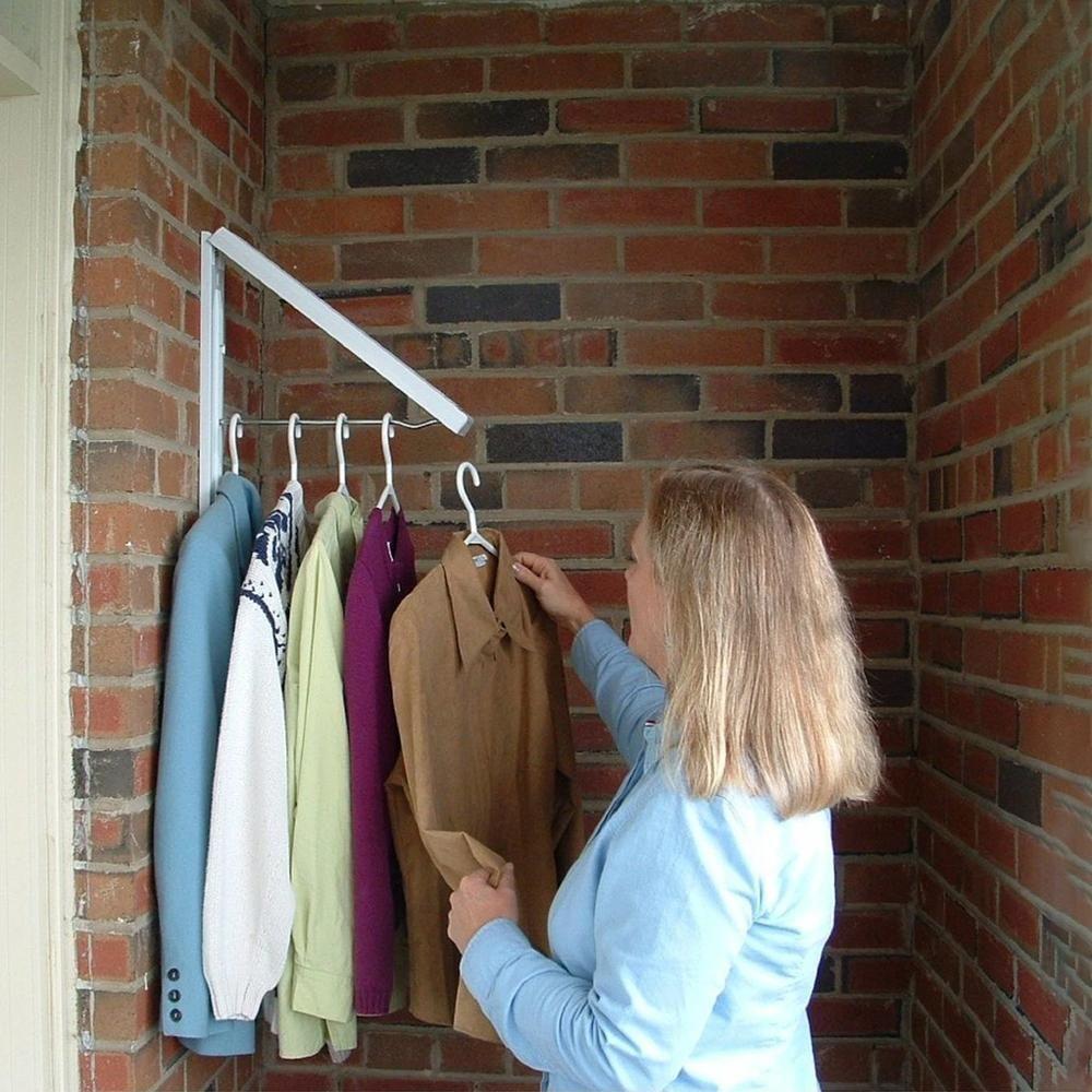 Space Saving Collapsible Closet Hanger