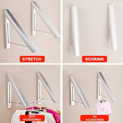 Space Saving Collapsible Closet Hanger