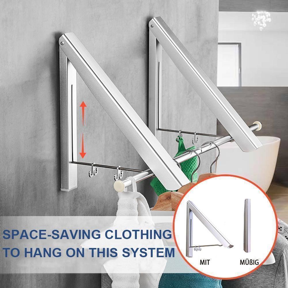 Space Saving Collapsible Closet Hanger