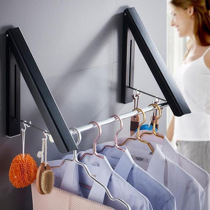Space Saving Collapsible Closet Hanger