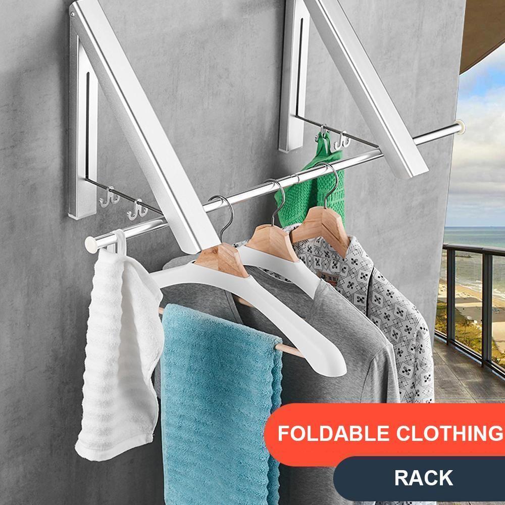 Space Saving Collapsible Closet Hanger