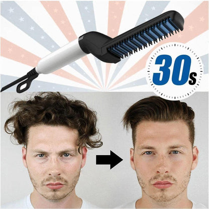 Men's Grooming Hair Straightening Comb