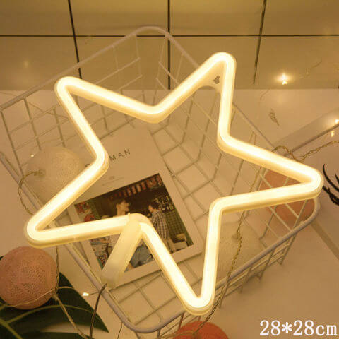 Colorful LED String Night Lamp Home Decor