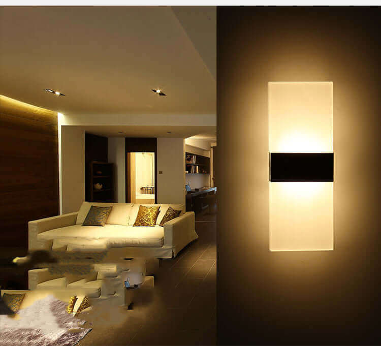 Bright LED Motion Sensor Wall Lamp for Home