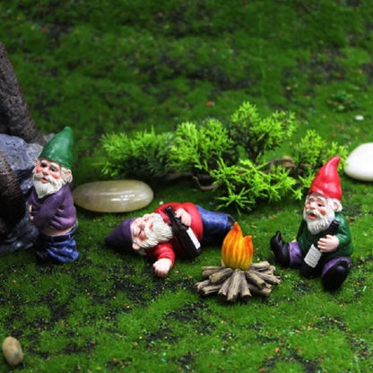 Colorful Mini Garden Gnome Ornaments - Cofik
