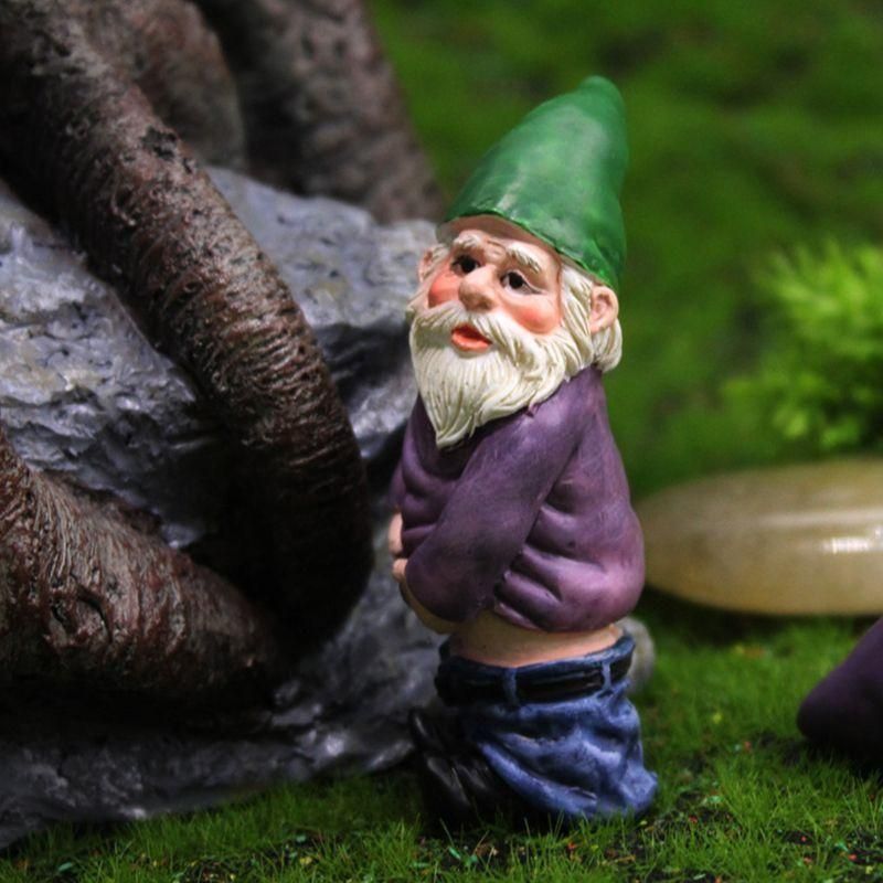 Colorful Mini Garden Gnome Ornaments