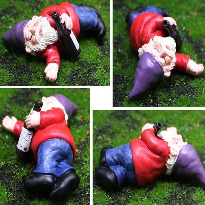 Colorful Mini Garden Gnome Ornaments