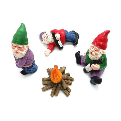 Colorful Mini Garden Gnome Ornaments