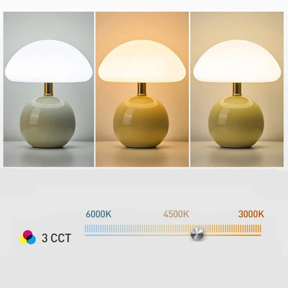 Cozy White Table Lamp for Bedroom and Living Room
