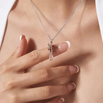 Love Token Embrace Necklace